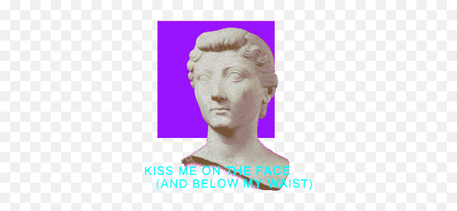 Top Kiss My Vagina Stickers For Android U0026 Ios Gfycat Emoji,Vaporwave Statue Png