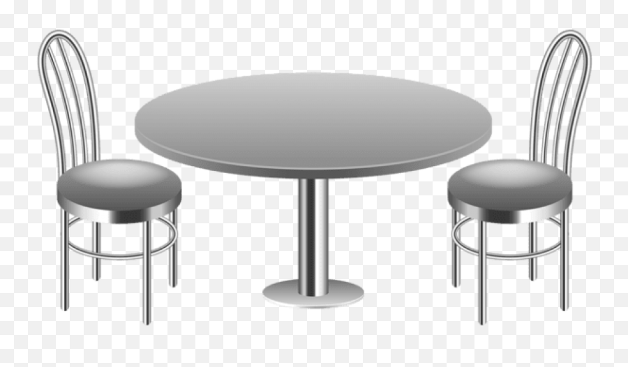 Free Png Download Table With Chairs Transparent Clipart Emoji,Table Clipart Png