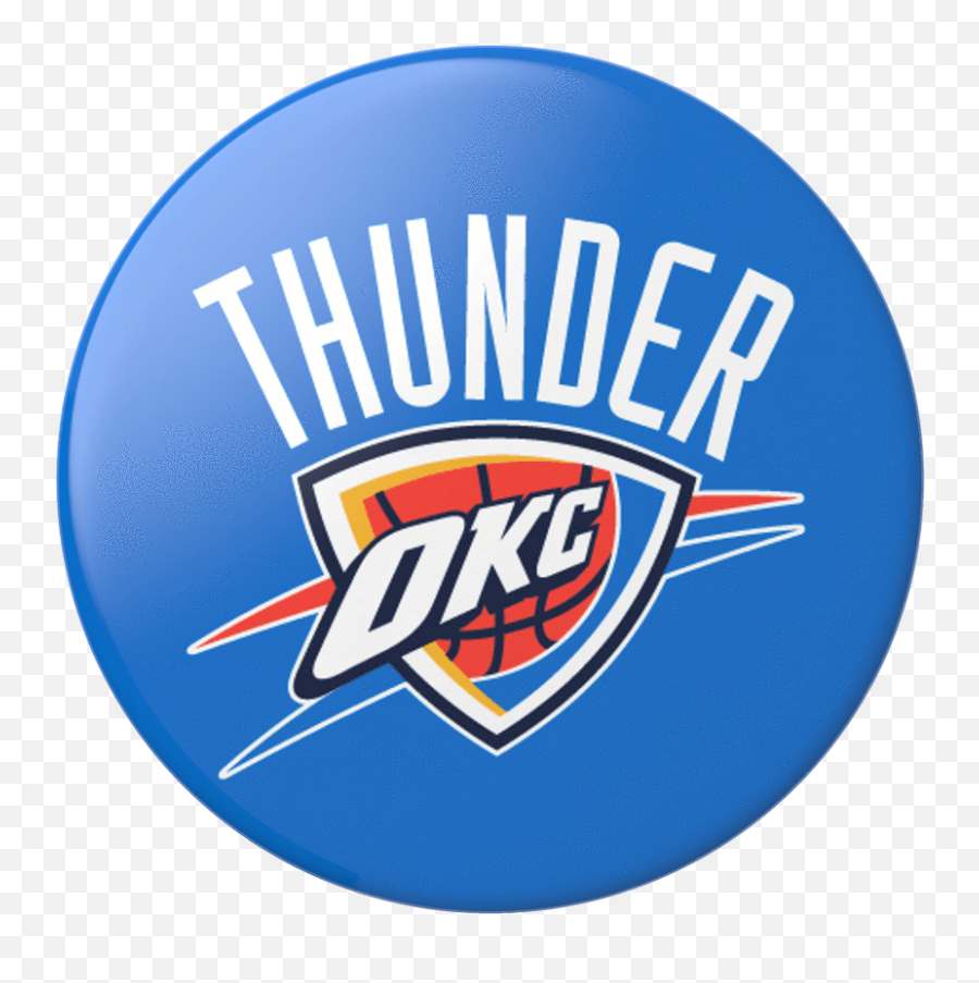 Okc Thunder Popgrip - Okc Thunder Emoji,Okc Thunder Logo