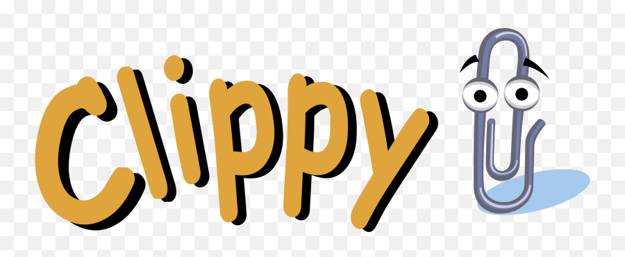 Microsoft Clippy Logo Png Transparent - Clippy Emoji,Microsoft Logo Png