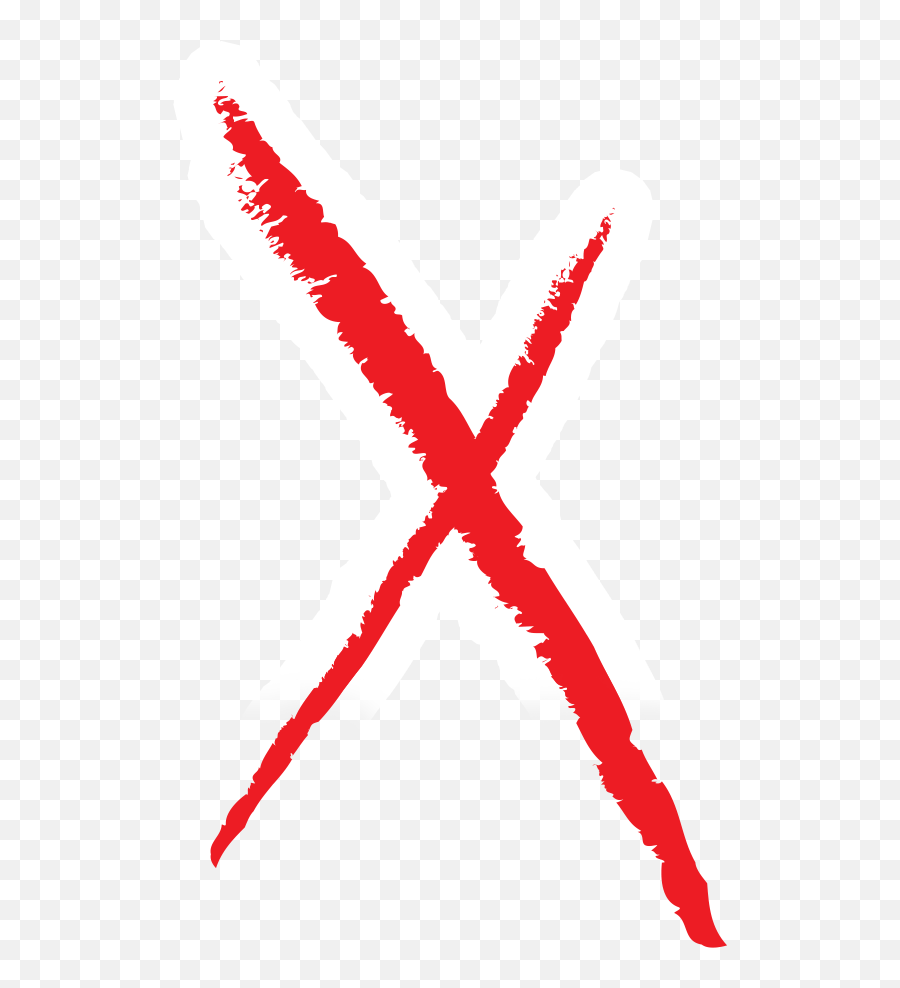 Transparent Background Red X Png - Red X Mark Png Emoji,X Png