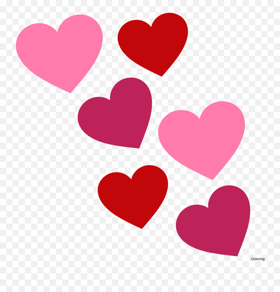Contemporary Clip Art Hearts Preschool - Hearts Clipart Png Emoji,Heart Clipart Transparent