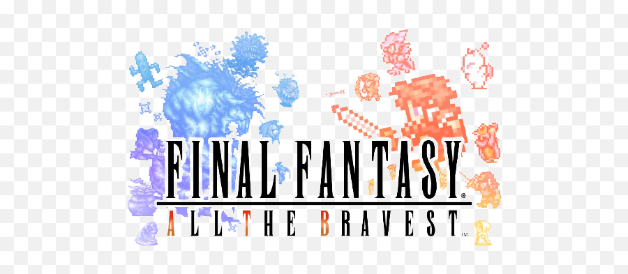 Top 6 Free Final Fantasy Mobile Games - Gamer Dan Final Fantasy All The Bravest Emoji,Final Fantasy 15 Logo