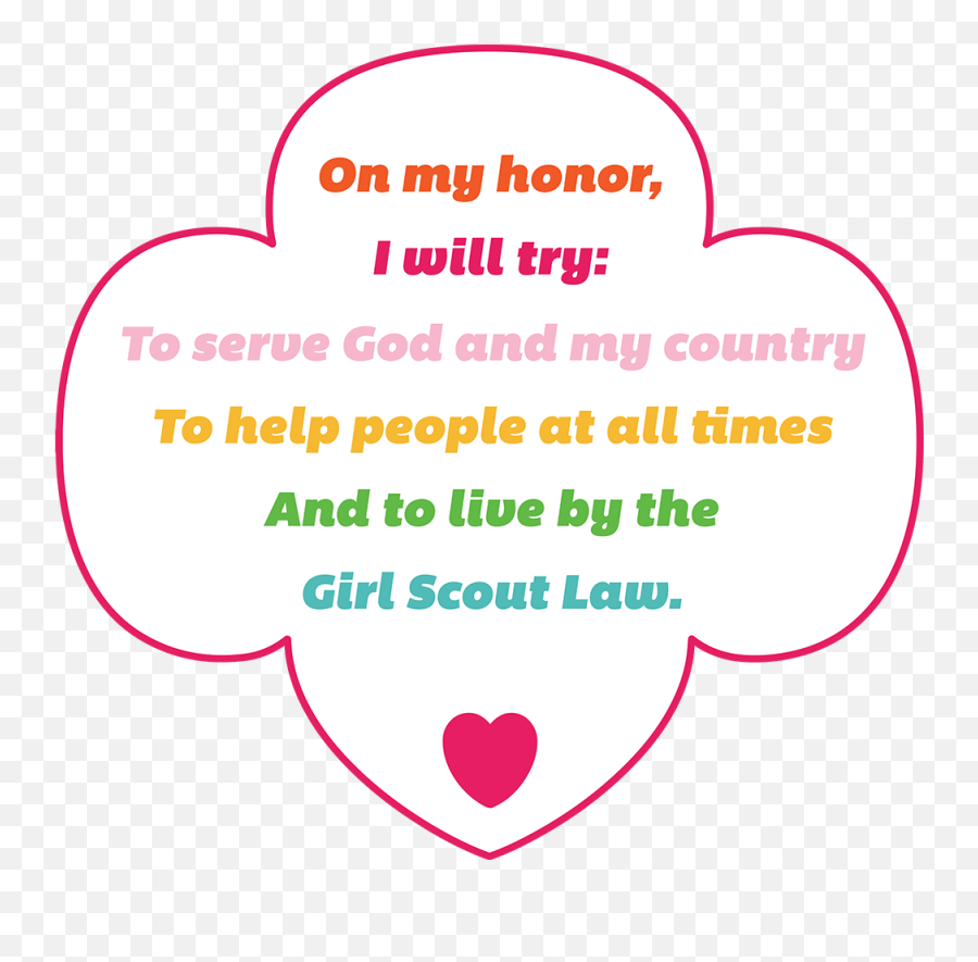 While There Is Nothing Wrong With That I Always Love - Clip Art Girl Scout Promise Emoji,Brownie Clipart
