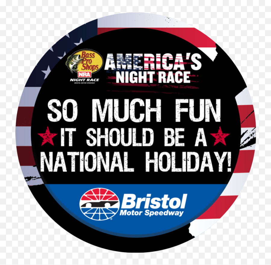 Americau0027s Night Race National Holiday Push Rolls On News - Bristol Motor Speedway Emoji,Motor Club Of America Logos