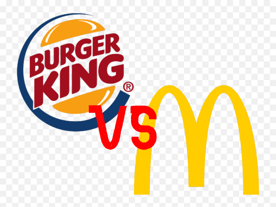 Burger King Vs Mcdonalds - Burger Barn Burger King Emoji,Burger King Logo