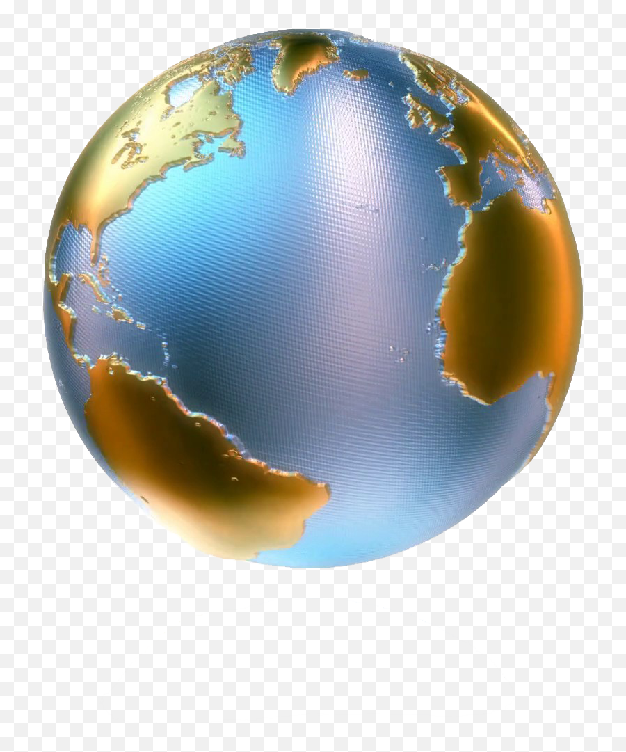 Download Hd Globe Png Transparent Image - Metal Globe No Globe No Background Emoji,Transparent Globe