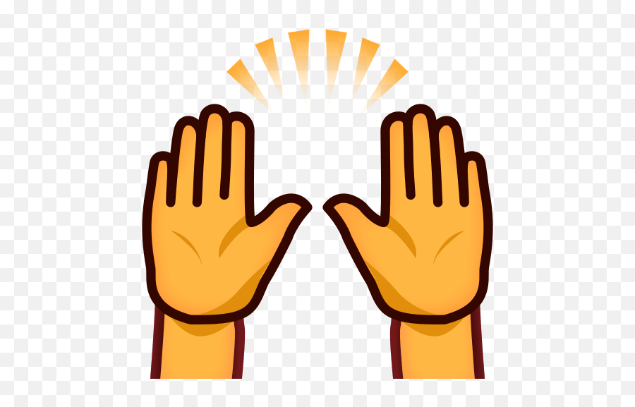 Raising Hands Clipart - Cute Hands Clipart Emoji,Raise Hand Clipart