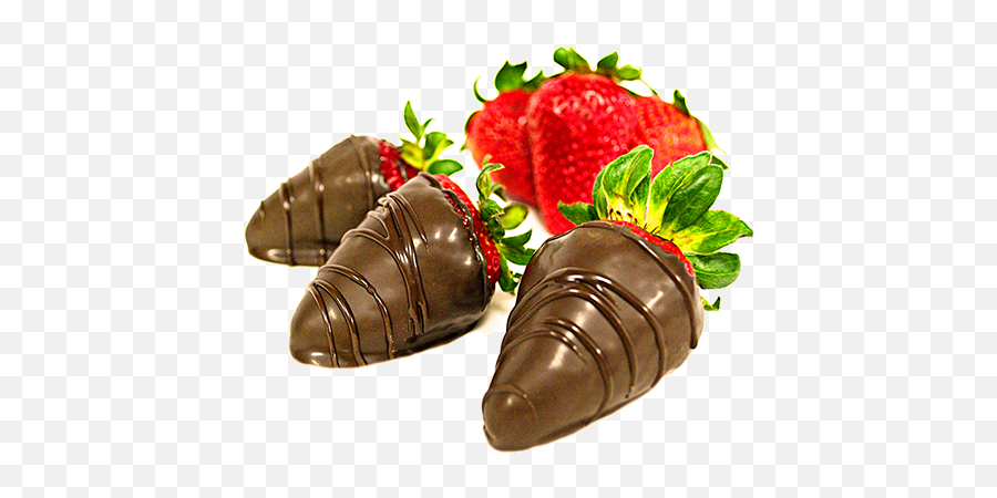Gourmet Chocolate Covered Strawberries - Chocolate Dipped Strawberries Transparent Emoji,Strawberries Png