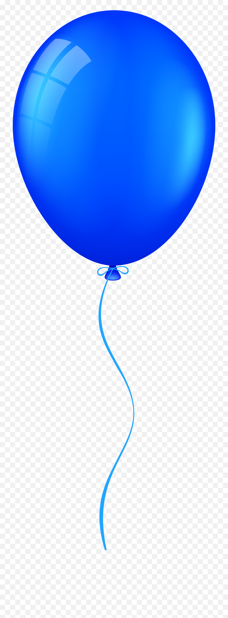 Blue Balloon Png Clip Art - Blue Green Balloon Drawing Emoji,Blue Balloon Clipart