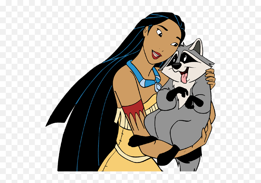 Disney Clipart Nakoma - Pocahontas E Meeko Disney Emoji,Pocahontas Clipart