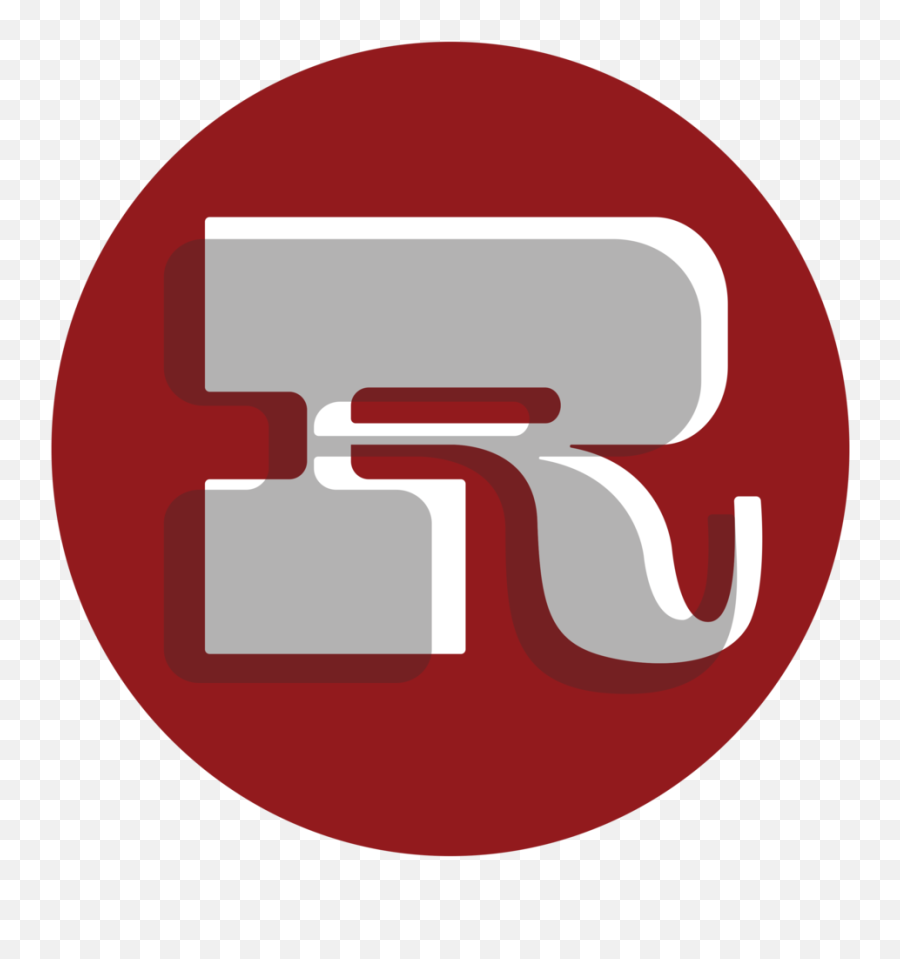 R - Round Design Logo Full Size Png Download Seekpng Language Emoji,Round Logo Design