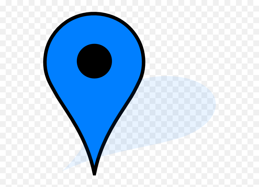Original Png Clip Art File Pushpin - Blue Google Map Pin Icon Emoji,Push Pin Png