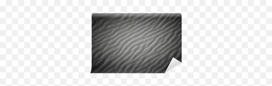 Wavy Beach Sand Texture Black And White With Vignette Wall Emoji,White Vignette Png