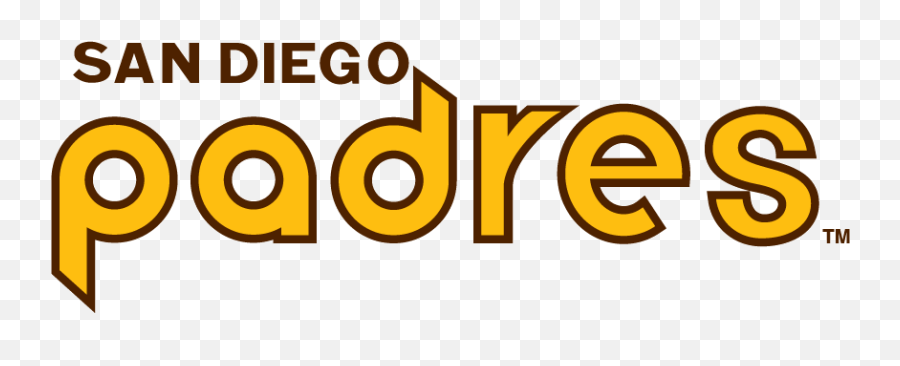 San Diego Padres Wordmark Logo - San Diego Padres Emoji,Padres Logo