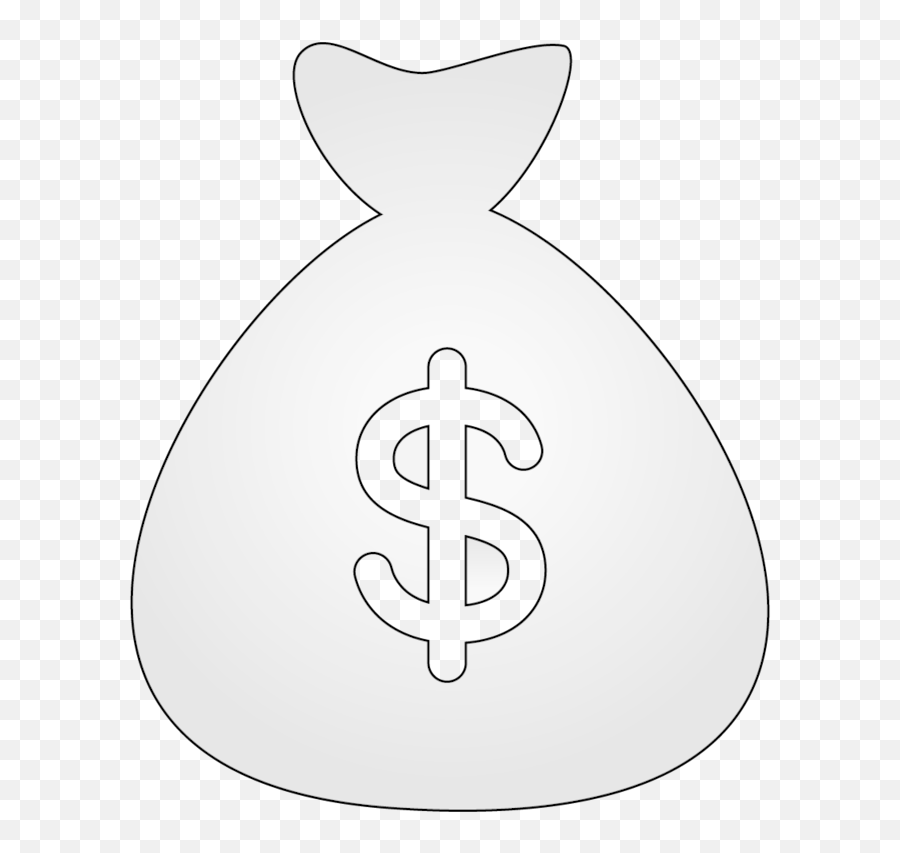 Download Money - Bag Money Bag Png Image With No Background Transparent Money Icon White Png Emoji,Money Bag Png