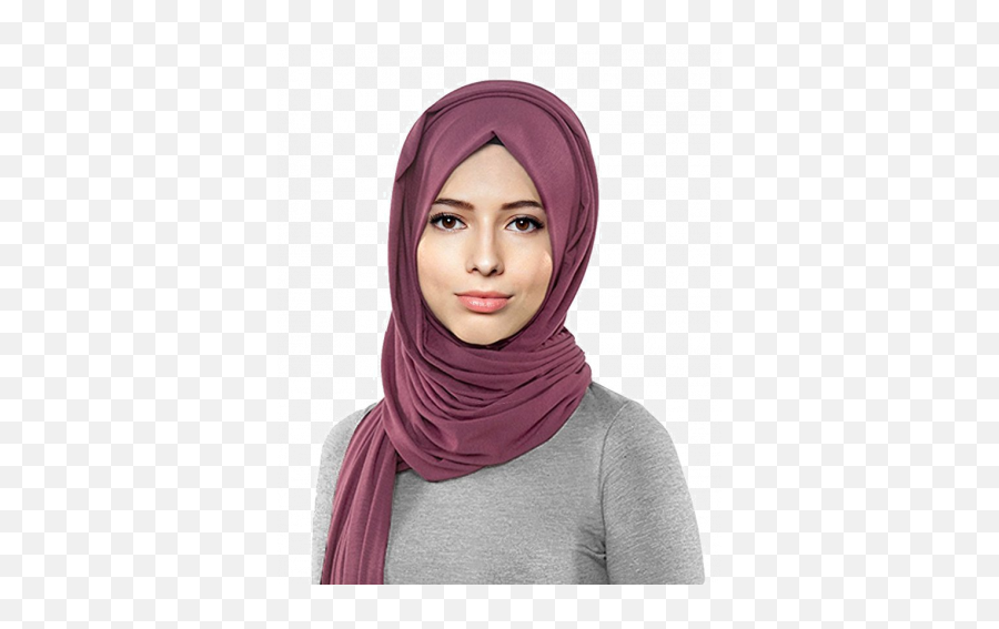 Download Hijab Head Scarf - Hijab Scarf Full Size Png Emoji,Hijab Png