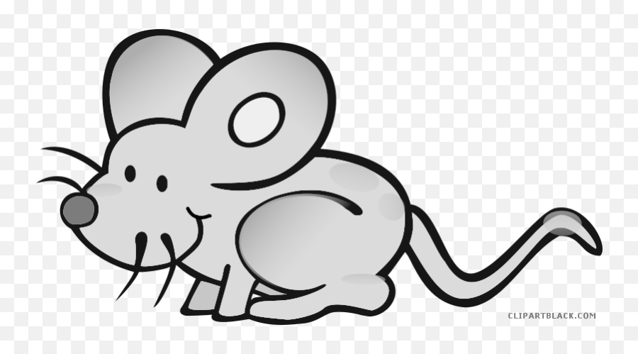 Download Mouse Clipart Animal - Transparent Cartoon Mouse Png Emoji,Mouse Clipart