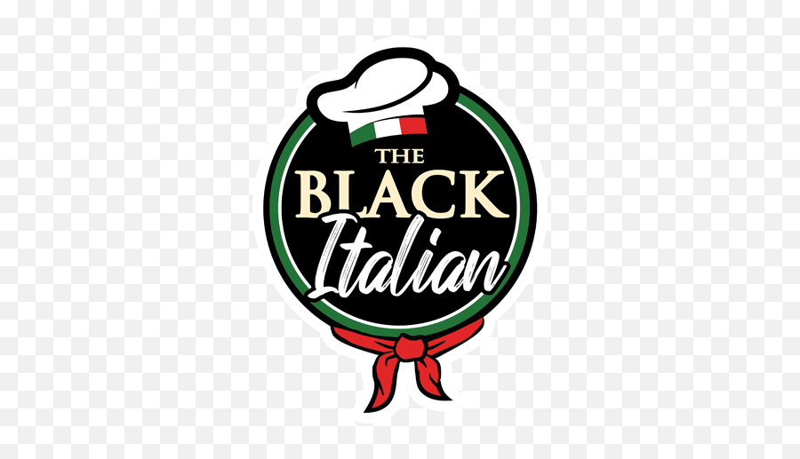 The Black Italian Emoji,Blacked Logo