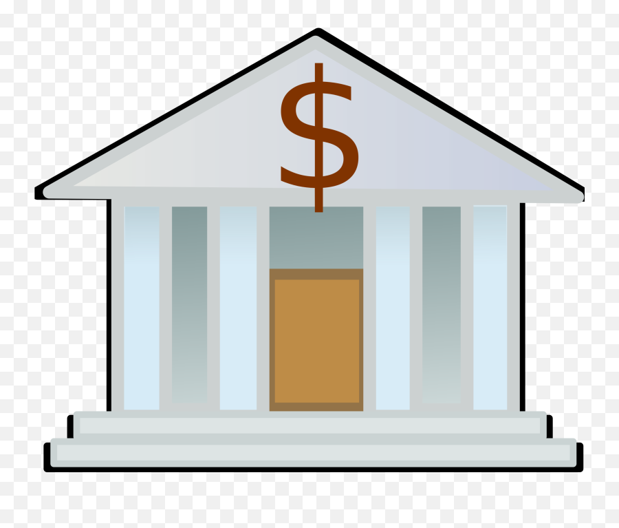 Bank Clipart - Bank Clipart Emoji,Piggy Bank Clipart