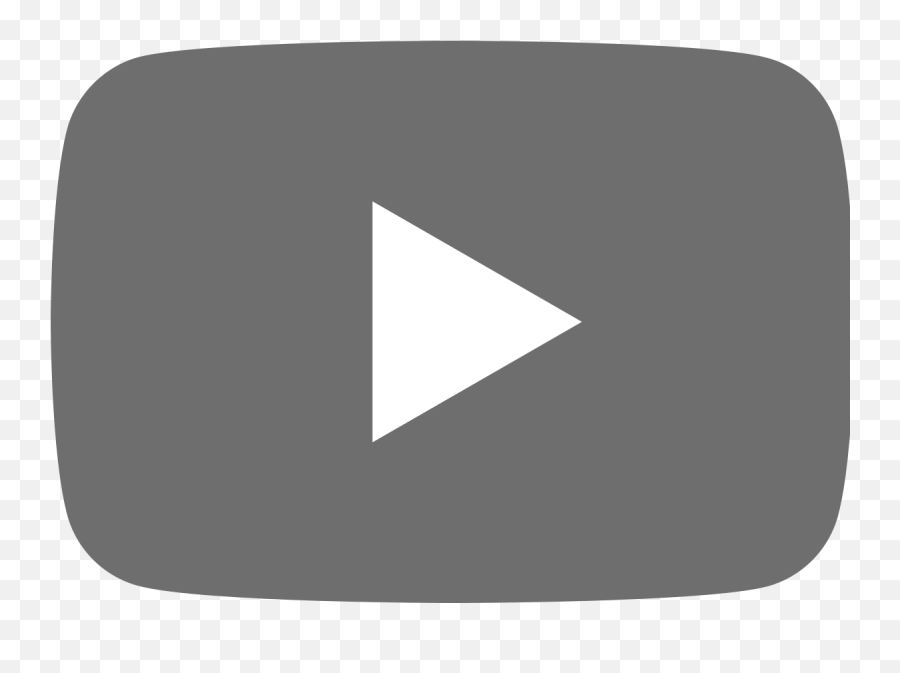 Youtube Dark Icon - Transparent Youtube Logo Black Png Emoji,Youtube Logo White