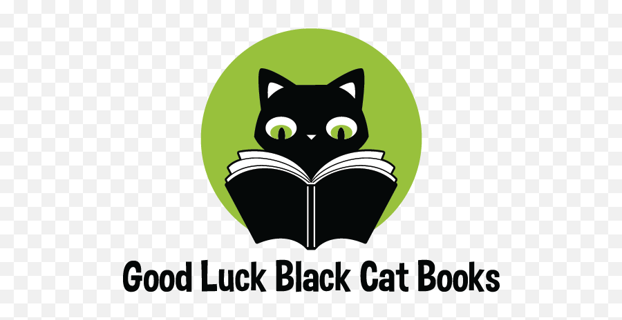 Good Luck Black Cat - Cat Book Logo Emoji,Cat Logo