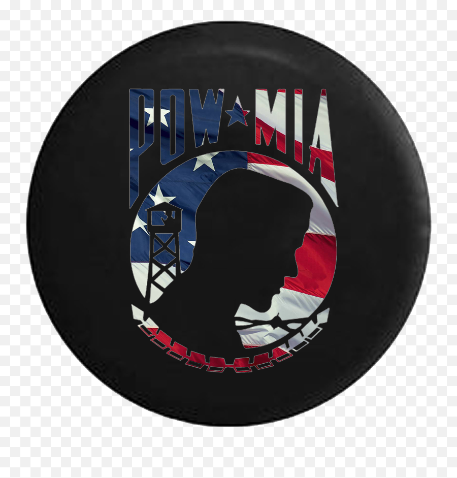 American Flag Waving Pow Mia Veteran - Pow Mia Emoji,Pow Mia Logo