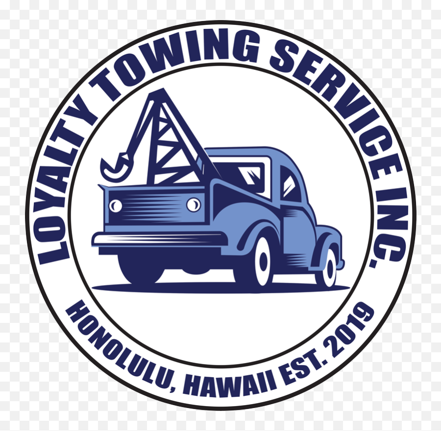Oahu Honolulu Hawaii - Recovery Crane Logo Emoji,Towing Logo