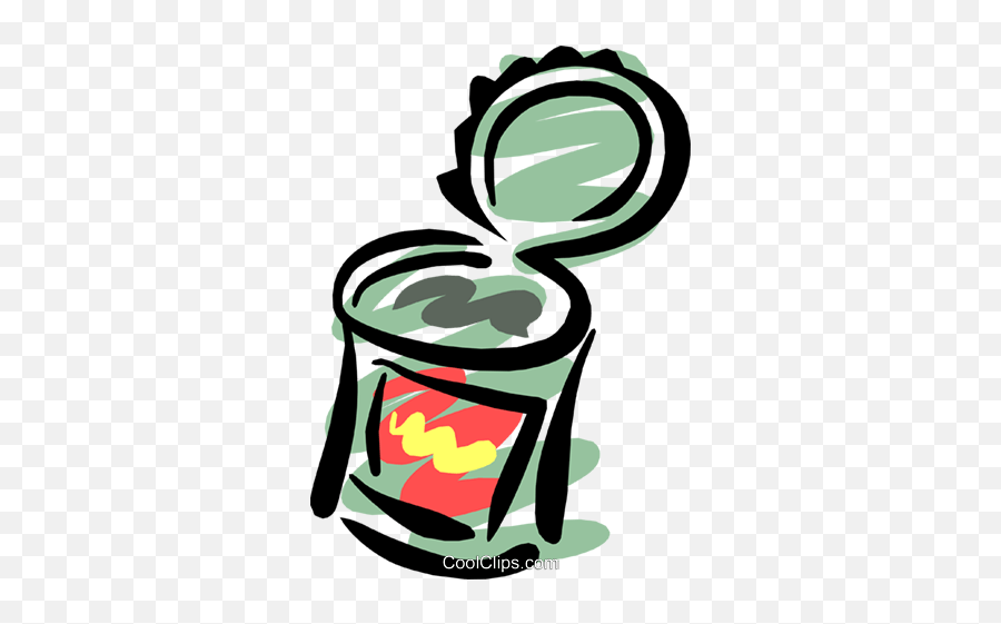 Canned Food Royalty Free Vector Clip - Transparent Food Cans Canned Clipart Emoji,Canned Food Clipart