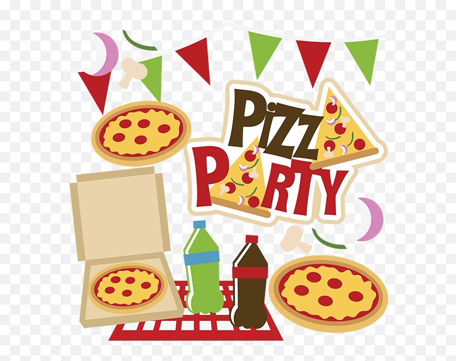 Pizza Party Svg Collection S Clipart - Free Pizza Party Clipart Emoji,Pizza Clipart