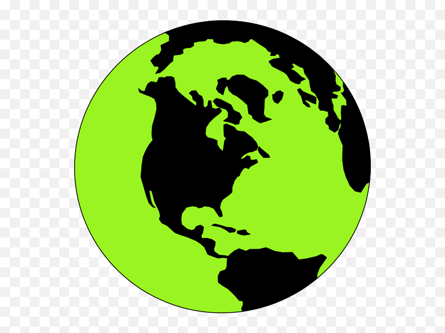 Png Clipart Earth Globe Transparent Png - Full Size Clipart World Map Circle Black And White Emoji,Globe Clipart Png