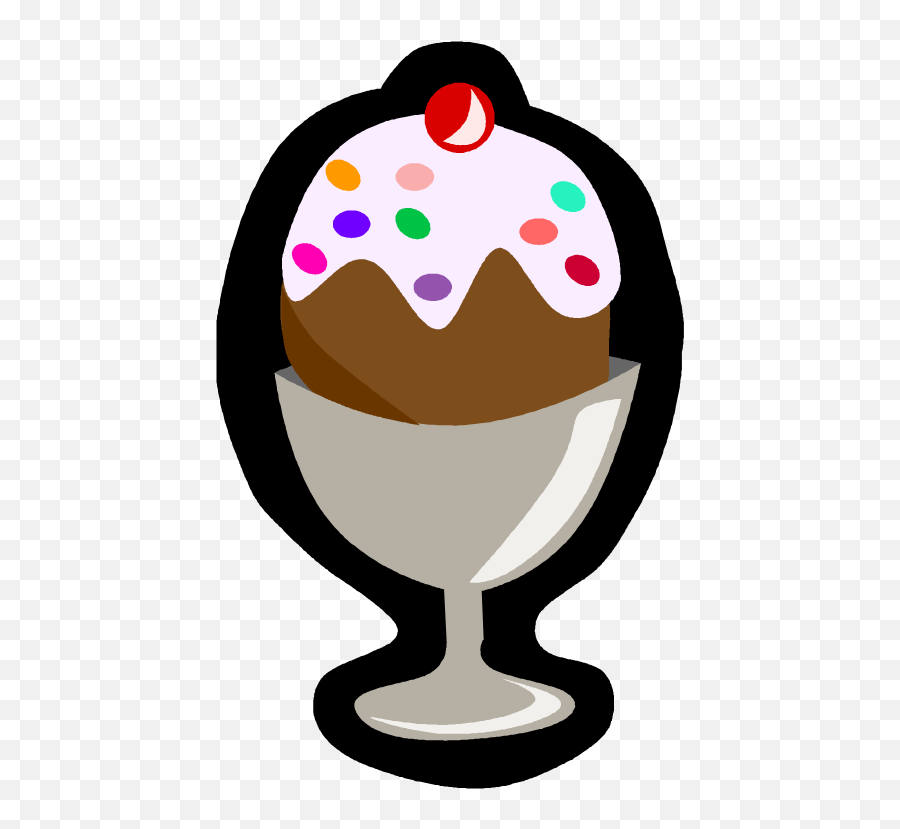 Ice Cream Treats Clip Art Clipart Panda - Ice Cream Sundae Clipart Emoji,Ice Clipart