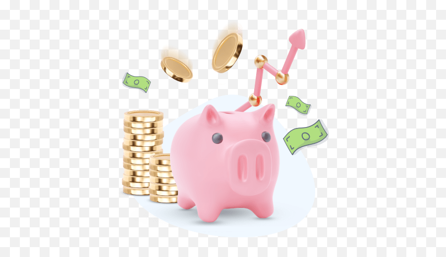 Creditbuilder - Credit Sesame Emoji,Piggy Bank Transparent Background