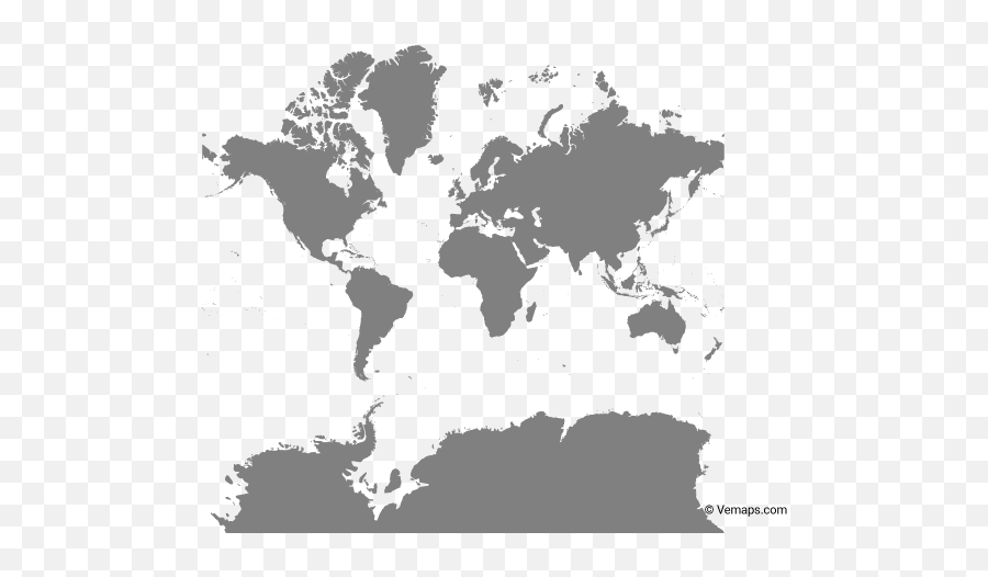 Vector Maps Of The World Free Vector Maps Emoji,World Map Transparent