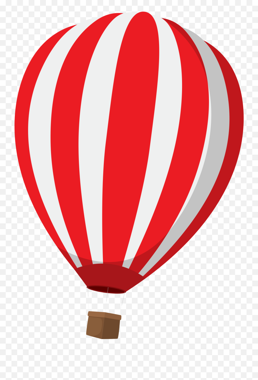 Hot Air Balloon Clipart Png Image Free - Hot Air Balloon Clipart Red Emoji,Balloon Clipart