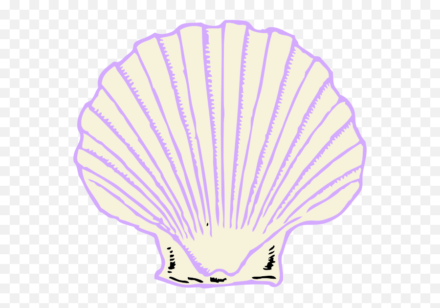 Shell Clip Art Full Size Png Download Seekpng Emoji,Clam Shell Clipart