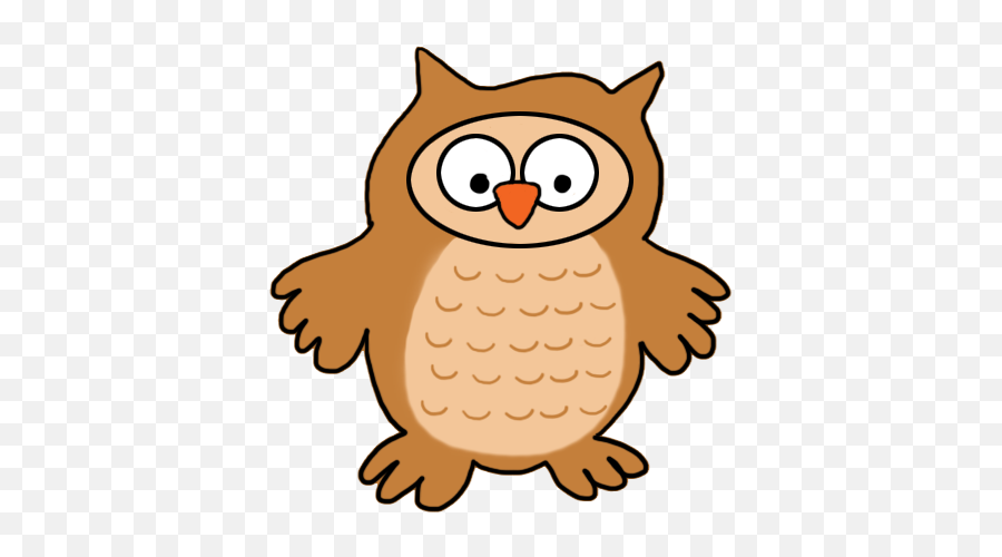 Png Owl Drawing Red Orange Png Baby Owl Drawing Png Cartoon Emoji,Cute Owl Png