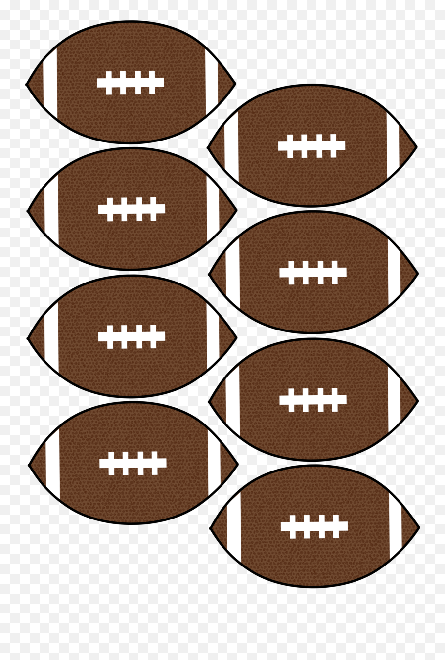 Download Large Diy Super Bowl Football Banner Printable Emoji,Super Bowl 51 Logo Png