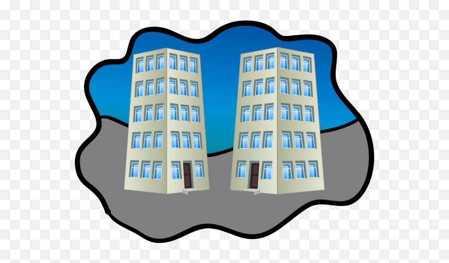 Hotels Cliparts Download Free Clip Art - 2 Buildings Clipart Emoji,Hotel Clipart