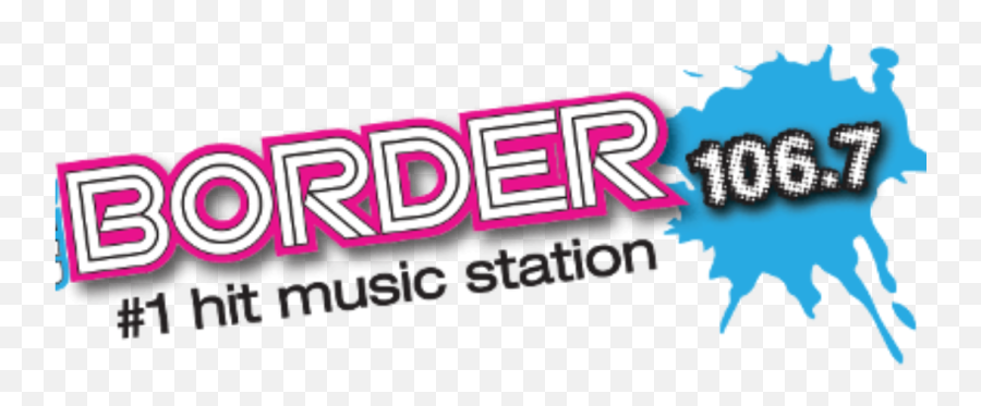 Wbdr 1067 The Border U2013 1 Hit Music Station - Language Emoji,Goosebumps Logo