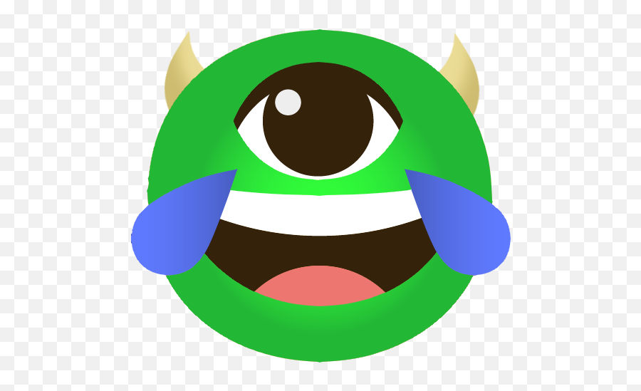Ducklex On Twitter Mike Wazowski Crying Laughing Emoji - Mike Wazowski Crying,Laughing Crying Emoji Transparent