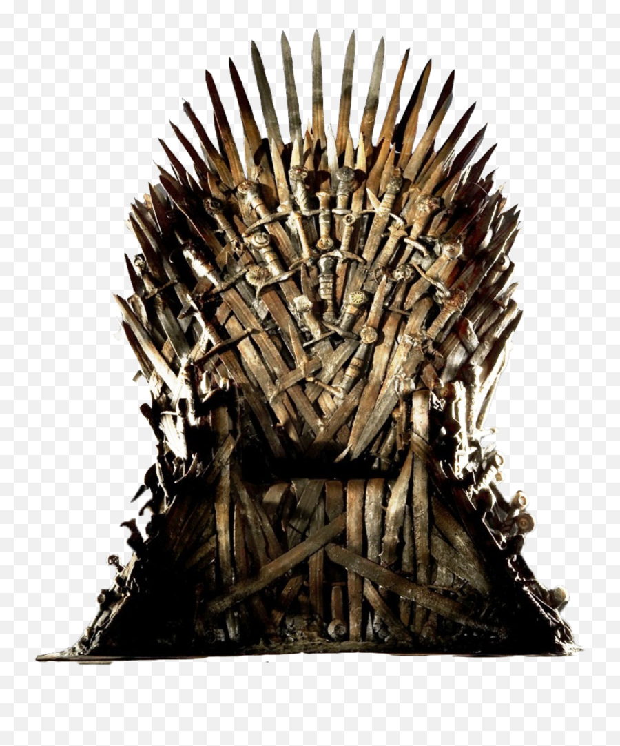 Throne Transparent Png - Game Of Thrones Png Transparent Game Of Thrones Throne No Background Emoji,Game Of Thrones Logo