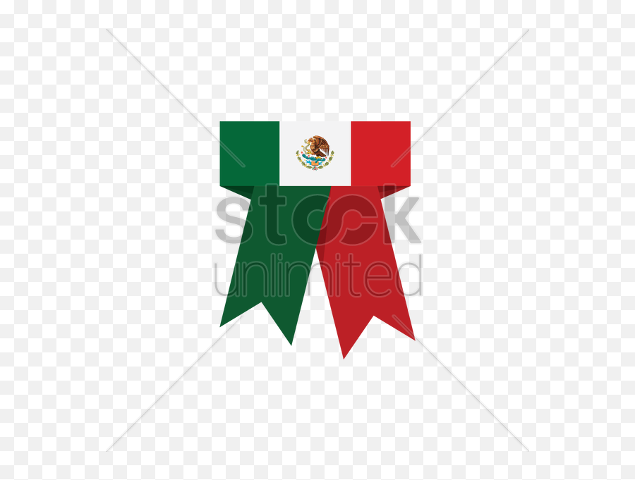 Mexican Ribbon Clipart Flag Of Mexico Clip Art - Mexican Horizontal Emoji,Mexico Flag Png