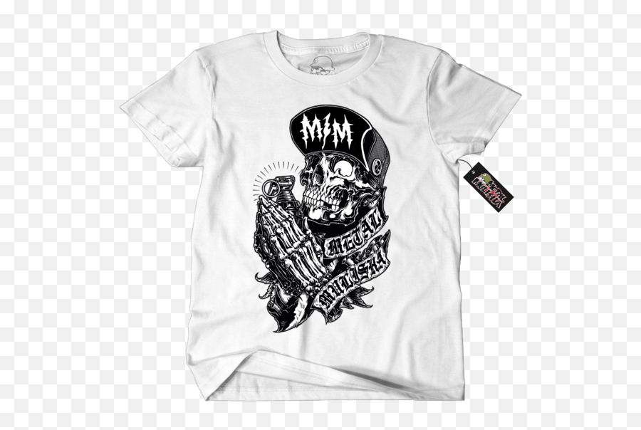 Metal Mulisha - American Apparel Pl401w Sublimation T Shirt Emoji,Metal Mulisha Logo