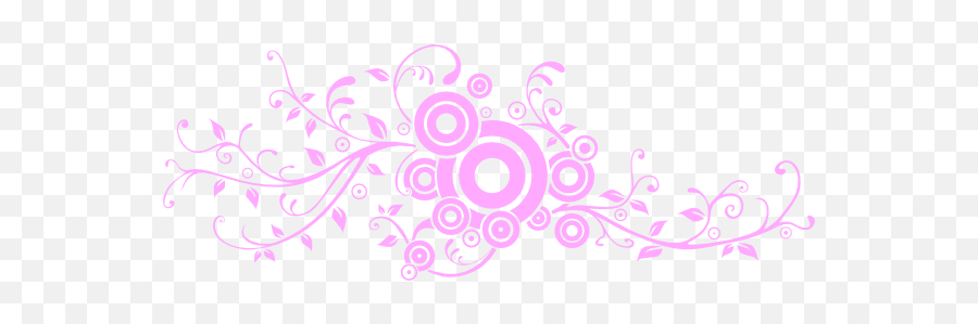 Flower Scroll Hi Clipart - Flower Swirl Vector Png Floral Design Png Hd Emoji,Hi Clipart
