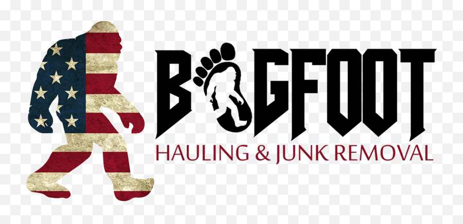Junk Removal Demolition Hauling - Language Emoji,Bigfoot Logo