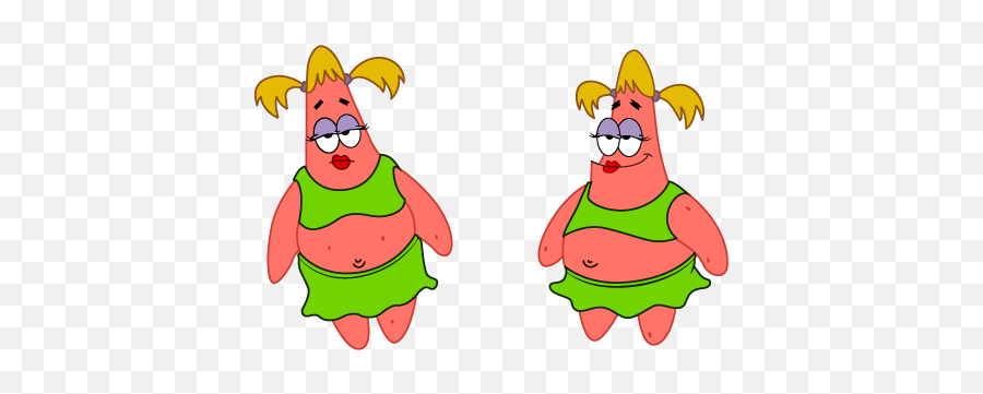 Spongebob Patricia - Patricia From Spongebob Png Emoji,Patrick Star Png