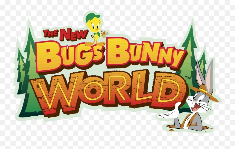 The New Bugs Bunny World Logo Png Transparent U0026 Svg Vector - Bugs Bunny Fuente Emoji,Bunny Transparent