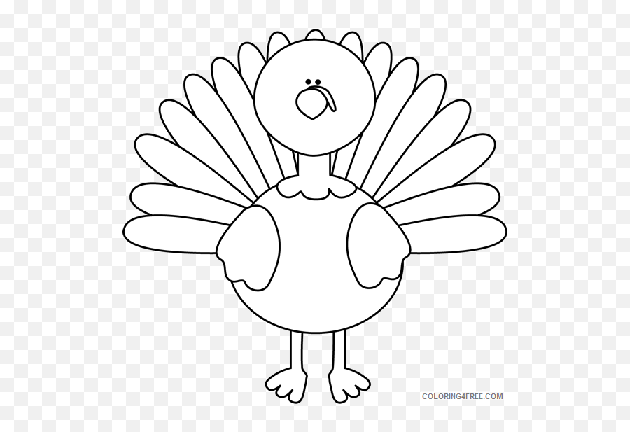 Turkey Outline Coloring Pages Turkey Emoji,Turkey Outline Clipart