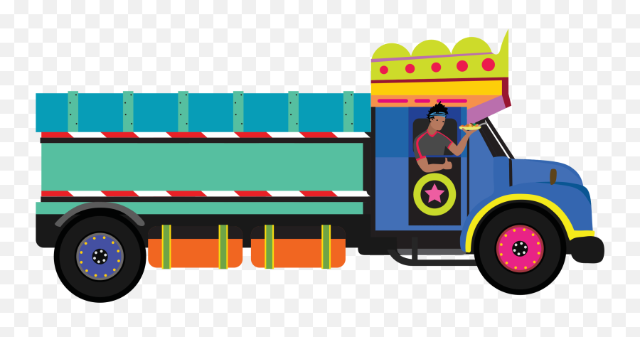 Download Chaat Food Cart Illustration - Chaat Food Emoji,Food Truck Clipart